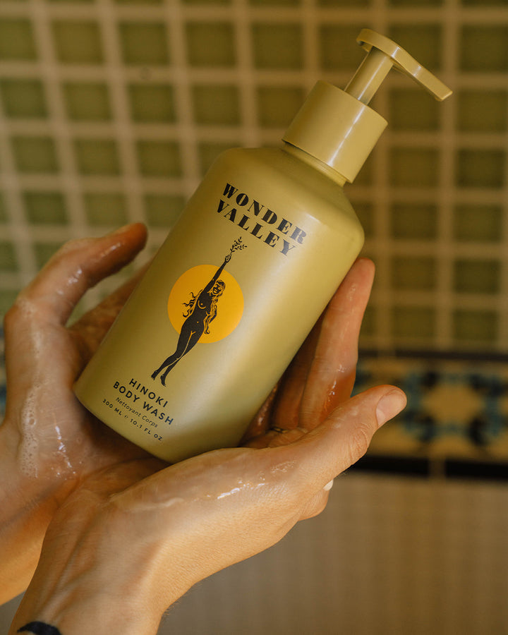 Hinoki Body Wash by WONDER VALLEY
