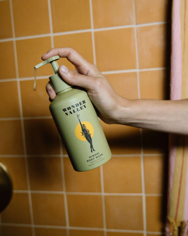 Hinoki Body Wash by WONDER VALLEY