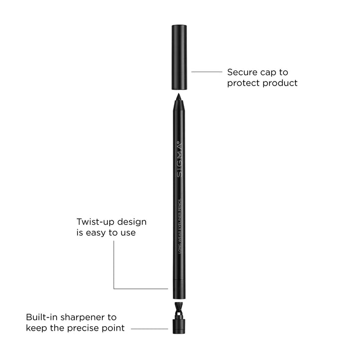 LONG WEAR EYELINER PENCIL FEATURES