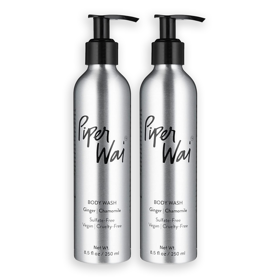 Organic Chamomile and Ginger Natural Body Wash by PiperWai Natural Deodorant