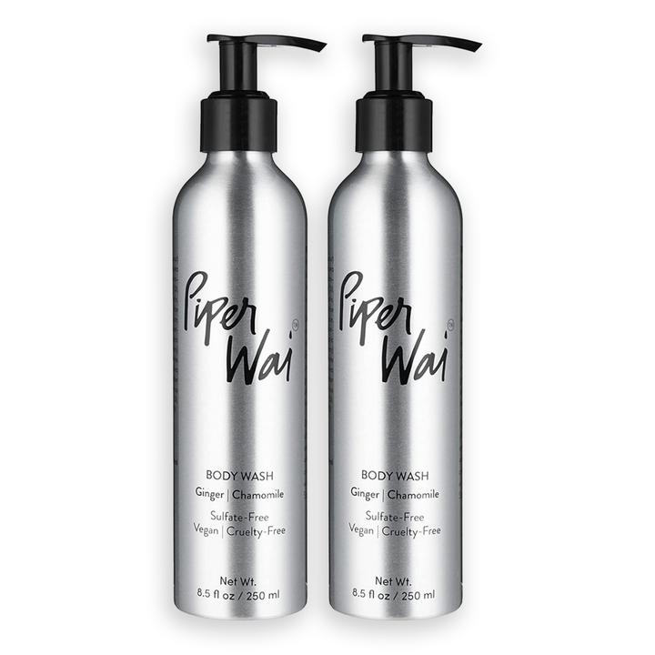 Organic Chamomile and Ginger Natural Body Wash by PiperWai Natural Deodorant