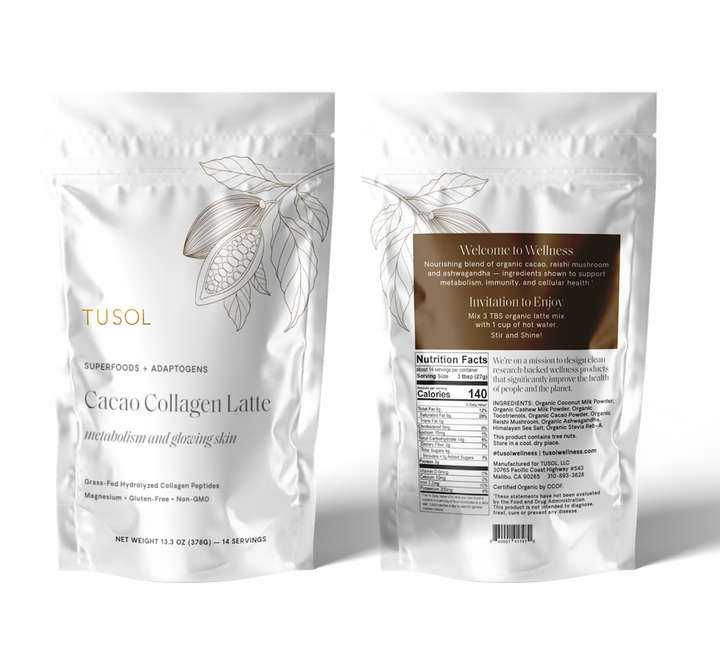 Organic Superfood Latte Mix by TUSOL Wellness