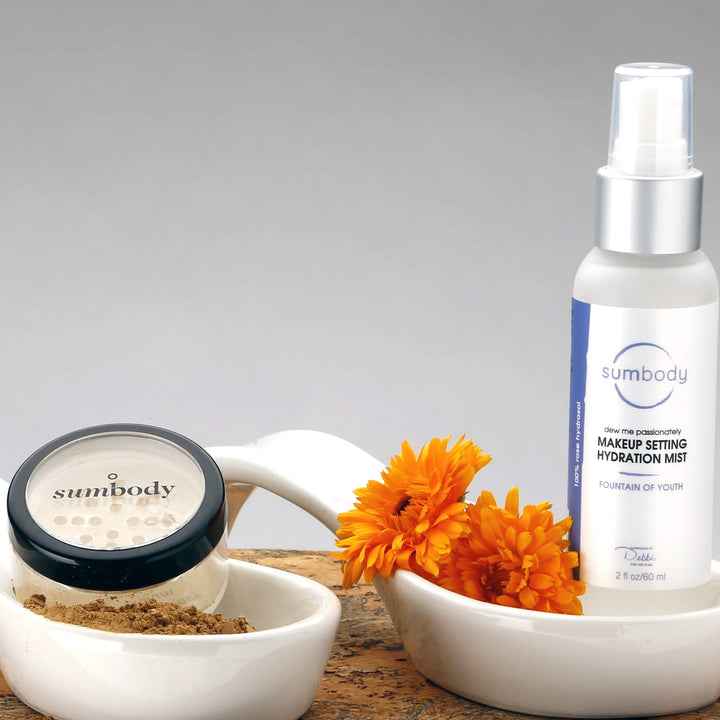 Dew Me Passionately Makeup Setting Rose Hydrating Facial Mist by Sumbody Skincare