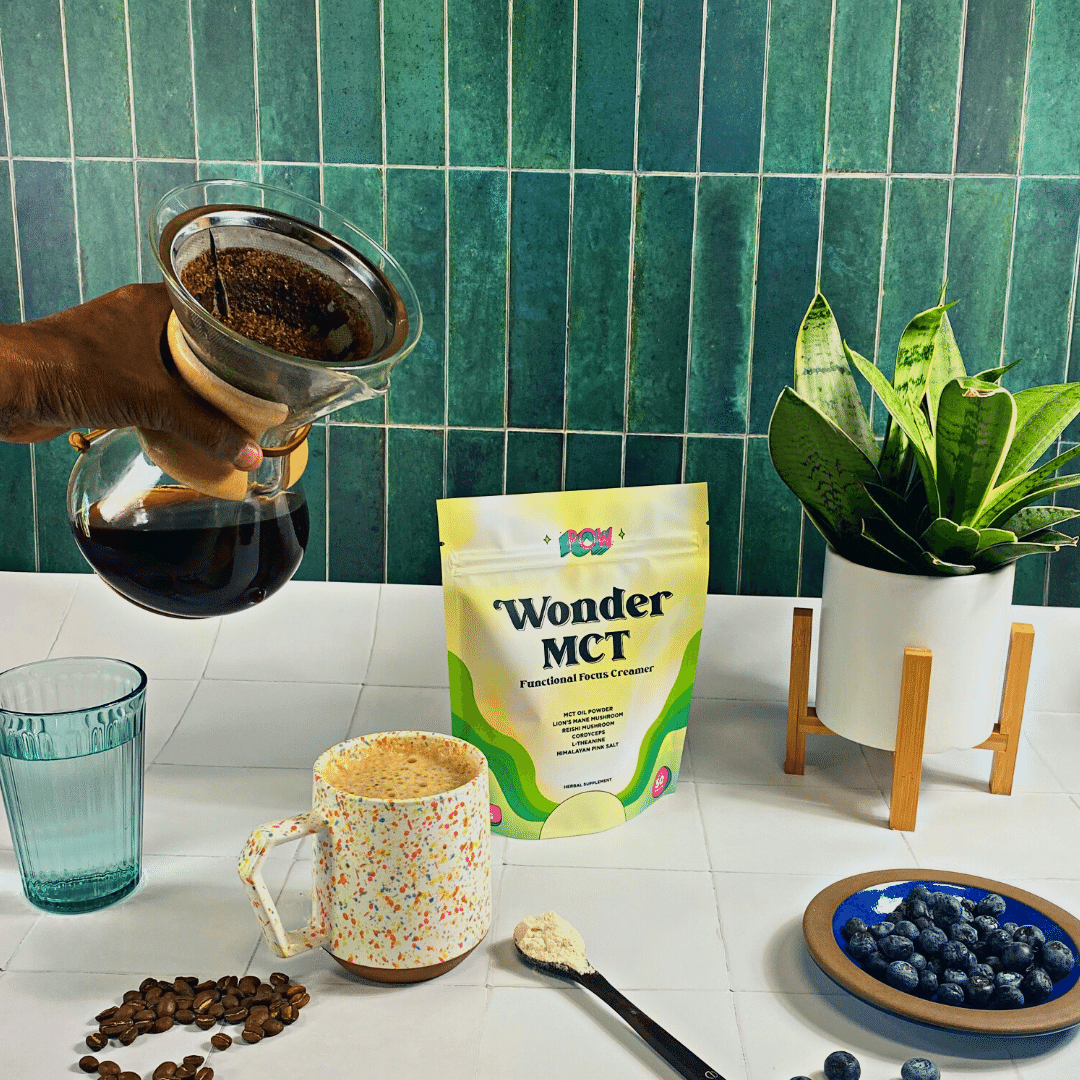 Best Seller Bundle: Wonder Matcha + Wonder MCT Focus Creamer (Save 13%) by Pow