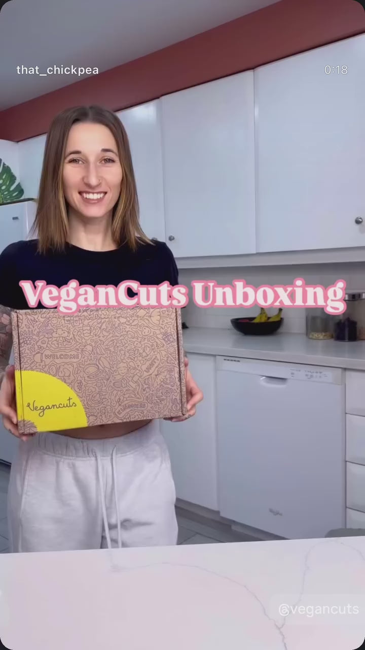 Vegancuts Snack Box Subscription - 10+ Vegan Snacks, Meal Items, & Beverages Each Month!