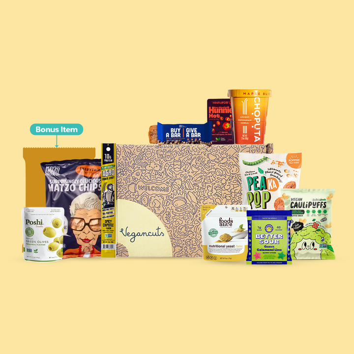 🎁 Vegan Snack Subscription Box - Digital Gift Card