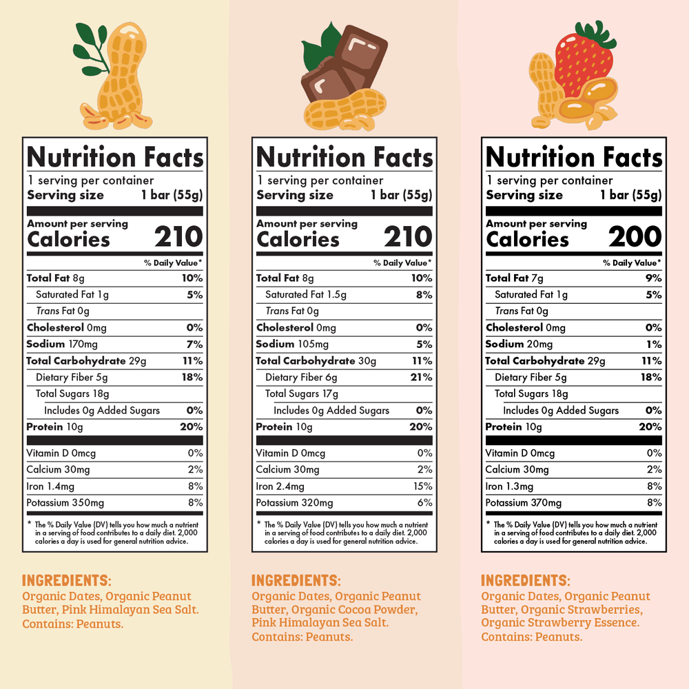 Skout Organic Protein Bar Sample Pack Organic Protein Bar Skout Organic 