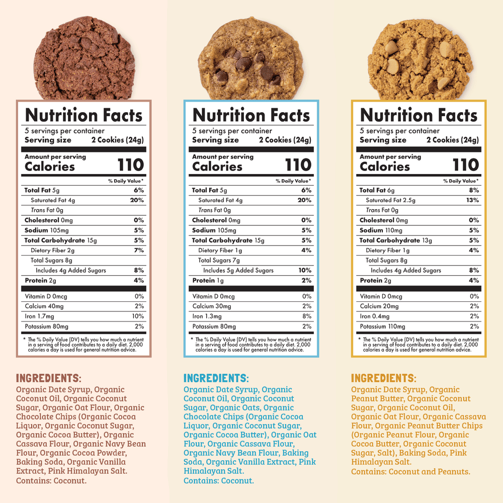 Skout Organic Soft Baked Cookie Variety Pack Soft Baked Cookies Skout Organic 