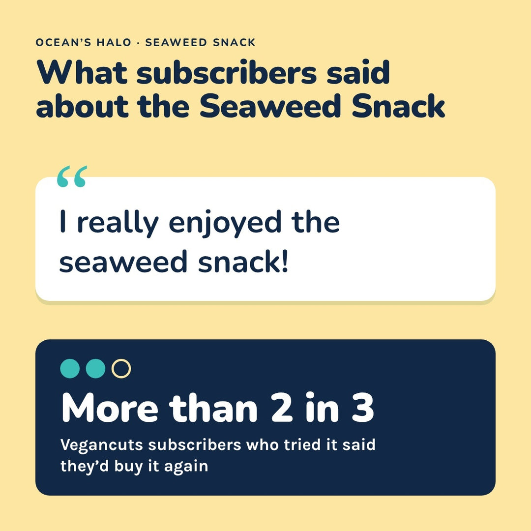 Ocean’s Halo Organic Seaweed Snack – Sea Salt