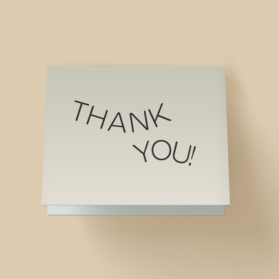 Thank You! Card