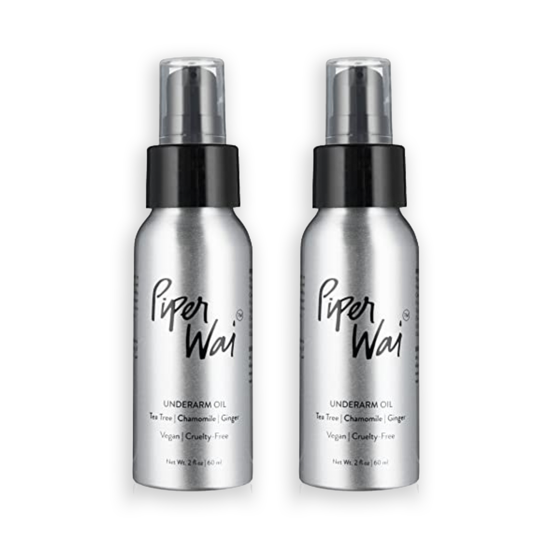 Natural Deodorant Underarm Oil with Jojoba by PiperWai Natural Deodorant