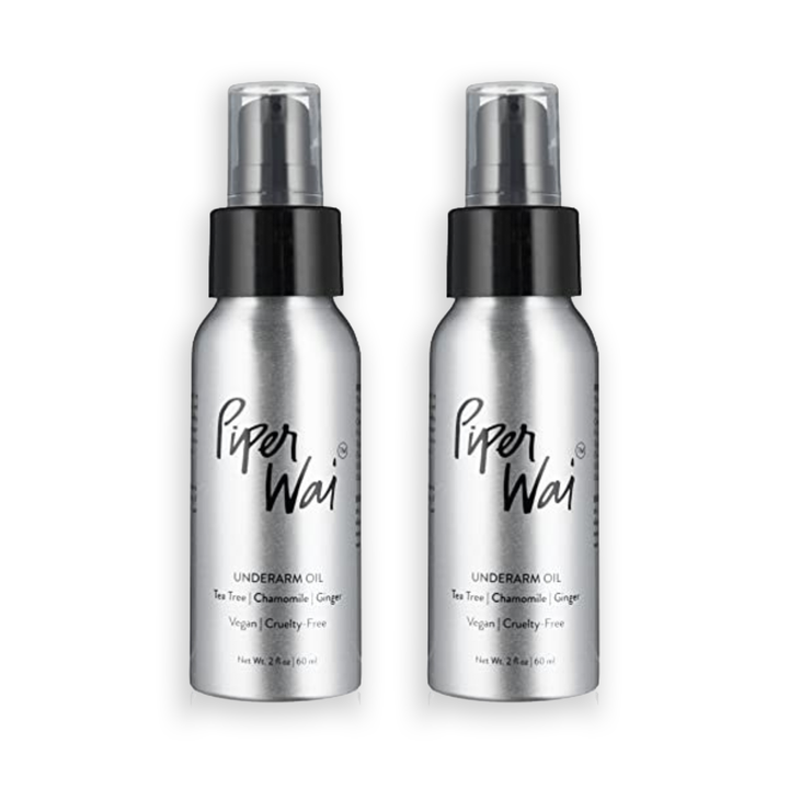 Natural Deodorant Underarm Oil with Jojoba by PiperWai Natural Deodorant