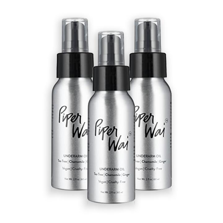 Natural Deodorant Underarm Oil with Jojoba by PiperWai Natural Deodorant
