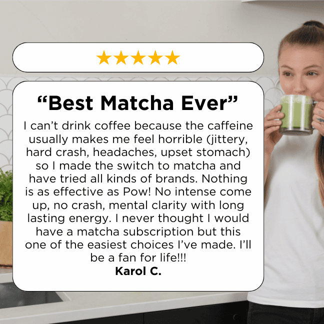 Best Seller Bundle: Wonder Matcha + Wonder MCT Focus Creamer (Save 13%) by Pow