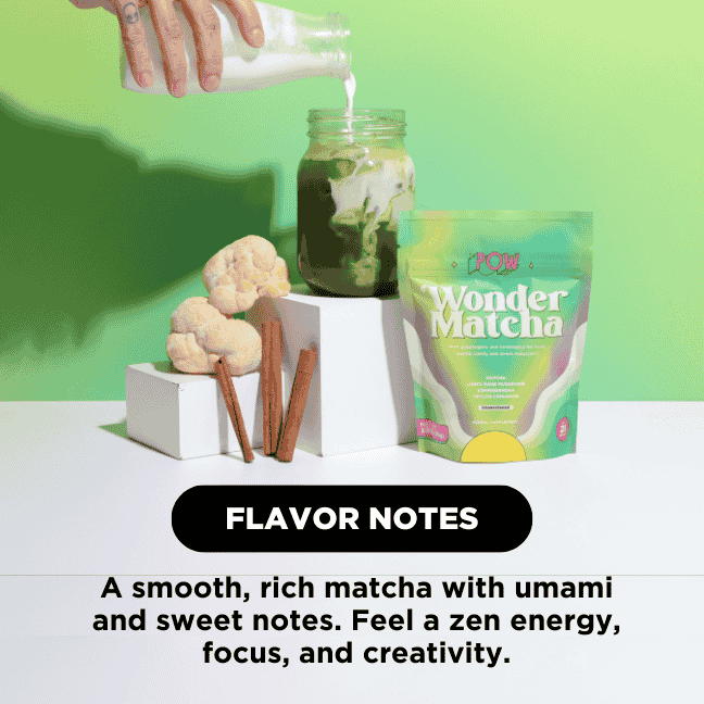 Best Seller Bundle: Wonder Matcha + Wonder MCT Focus Creamer (Save 13%) by Pow