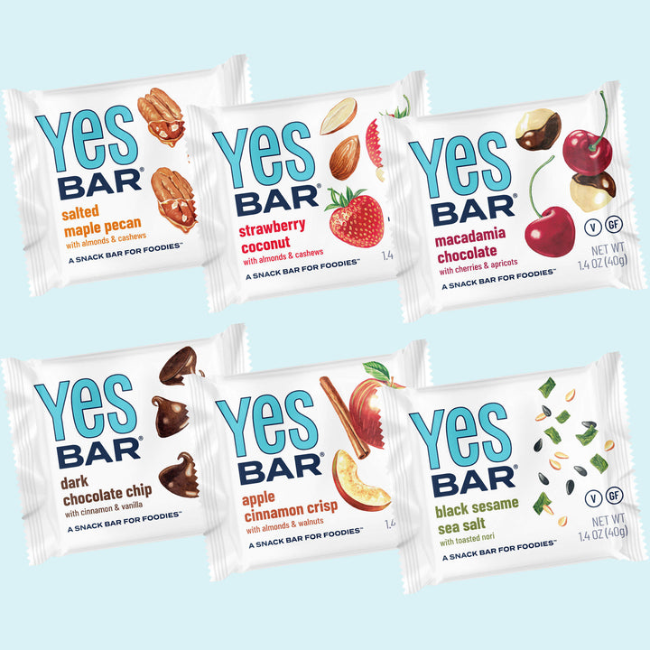 6-Bar Variety Pack by YES BAR®