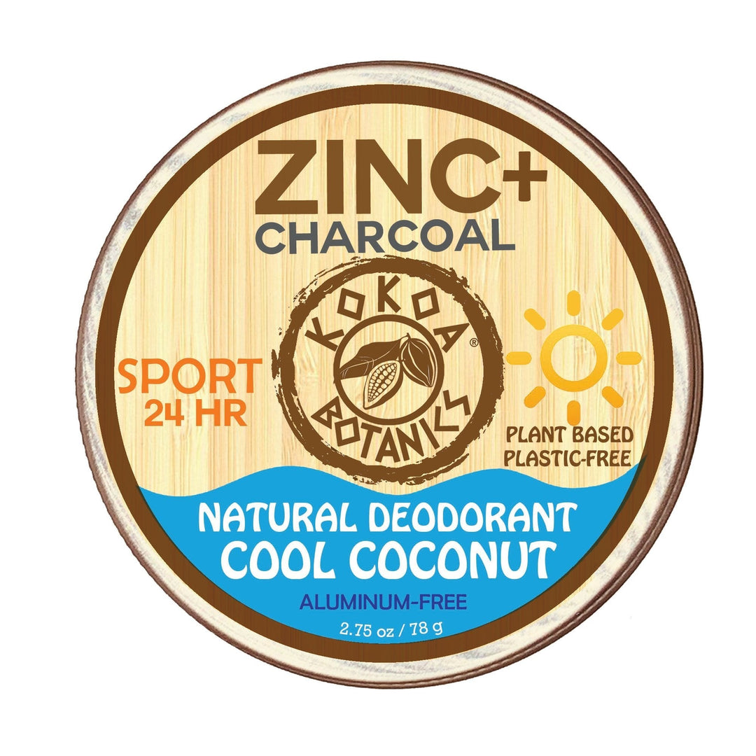 Zinc charcoal Natural deodrant 