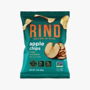 rind apple peel chips