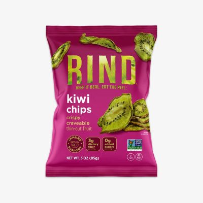 rind kiwi peel chips