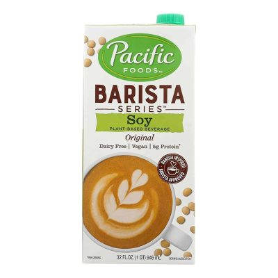 vegan soy barista milk